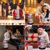 Eeuwige Roos in Glazen Koepel - Cadeau met 32% Korting