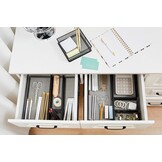 Set van 2 Mesh Lade & Plank Organizers (Zwart) - 45% Korting