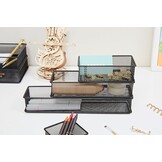 Set van 2 Mesh Lade & Plank Organizers (Zwart) - 45% Korting