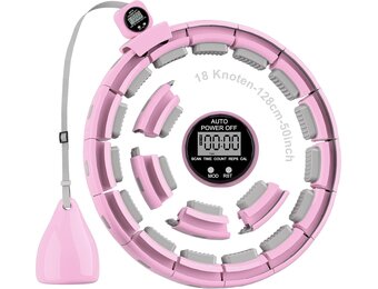 Smart Hoop Fitness Hoepel (Roze) - 29% Korting!