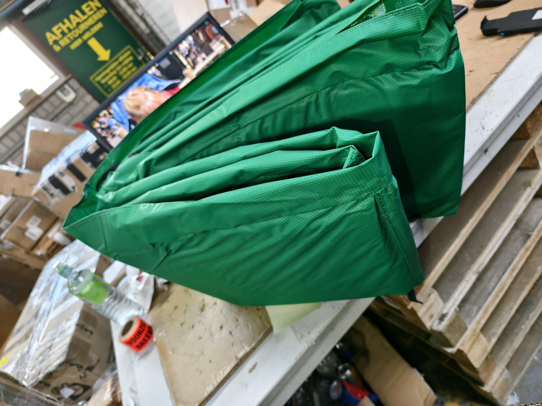 Trampoline Randafdekking Groen 244cm (53% Korting)