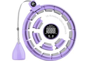 Smart Hoelahoep Paars - 29% Korting | Afvallen & Fitness