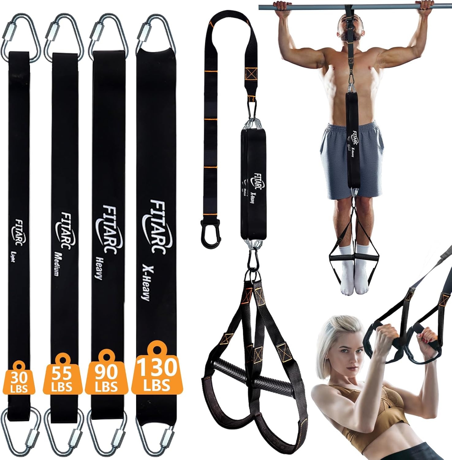 Klimhulp Bands voor Optrekken & Krachttraining - 56% Korting!