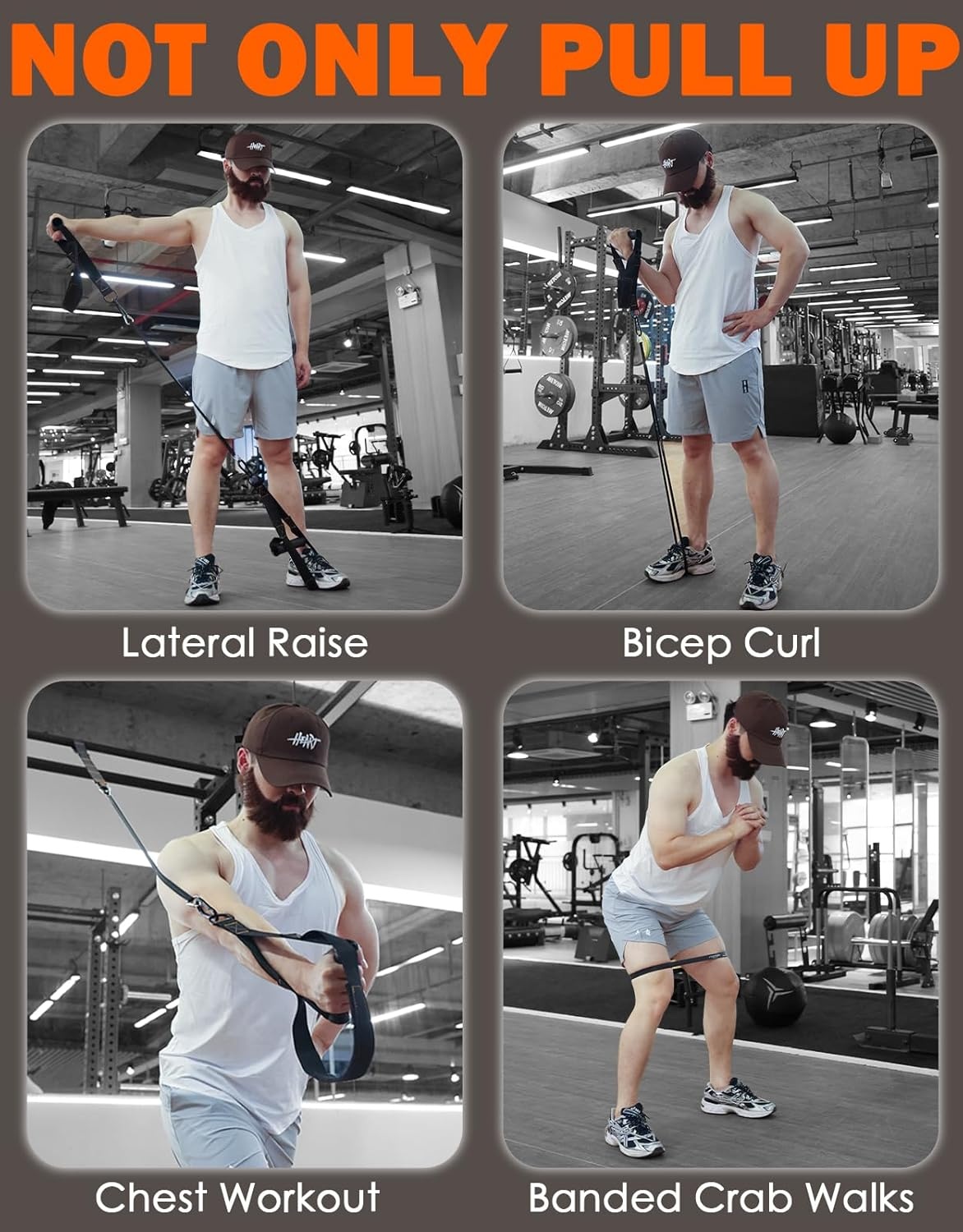 Klimhulp Bands voor Optrekken & Krachttraining - 56% Korting!