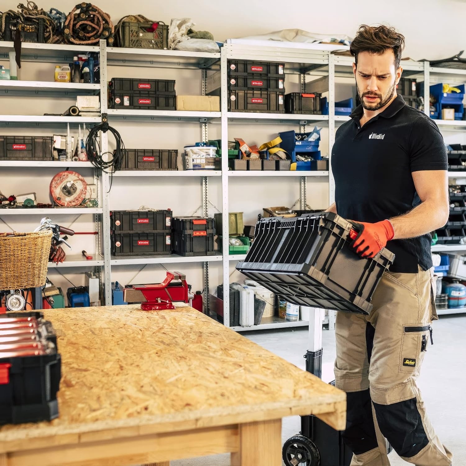 OliveBird Gereedschapskist met 6 Organizers - 29% Korting