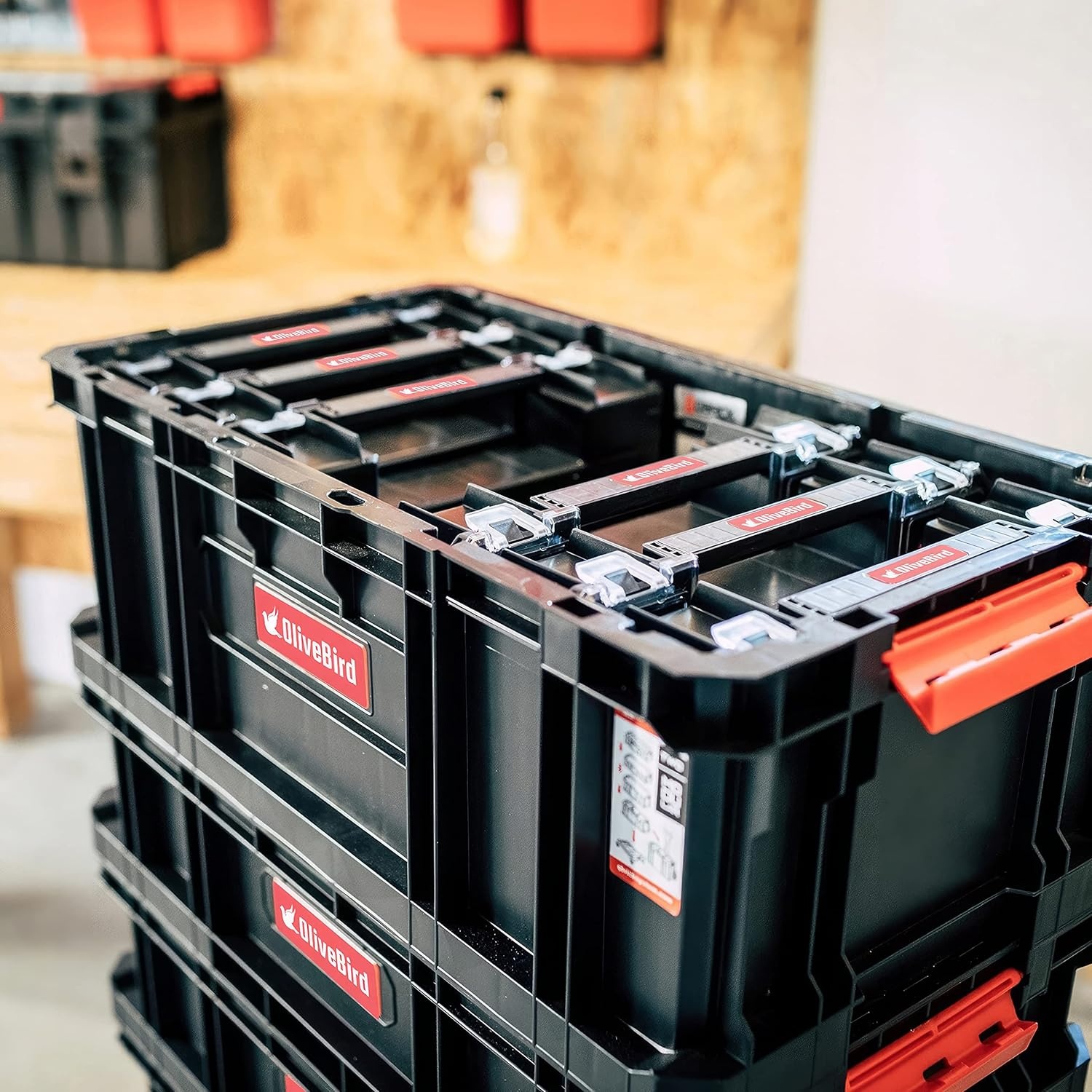 OliveBird Gereedschapskist met 6 Organizers - 29% Korting