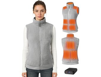 Topdot Dames Verwarmd Vest 29% Korting