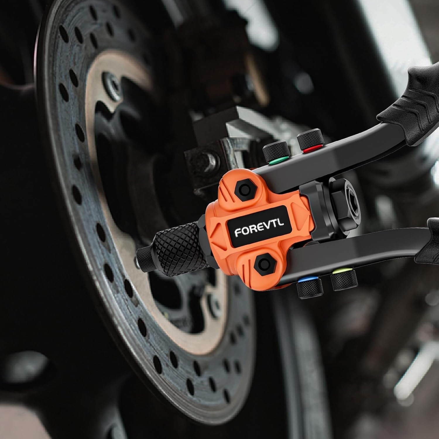 Klinknageltang Set 10" - 28% Korting - Inclusief 200 Klinknagels & 5 Mondstukken