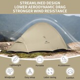 Naturehike Cloud Up 2-persoons Tent - Ultralicht & Waterdicht (35% Korting!)