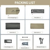 Naturehike Cloud Up 2-persoons Tent - Ultralicht & Waterdicht (35% Korting!)