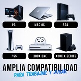 Draadloos Spaans Gaming Toetsenbord Zwart met RGB - 60% Korting