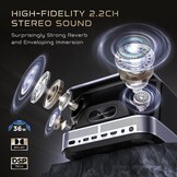 AURZEN Boom 3 Beamer: 4K, Netflix, 3D Dolby Audio - 29% Korting!