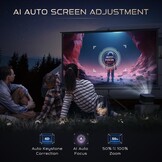 AURZEN Boom 3 Beamer: 4K, Netflix, 3D Dolby Audio - 29% Korting!