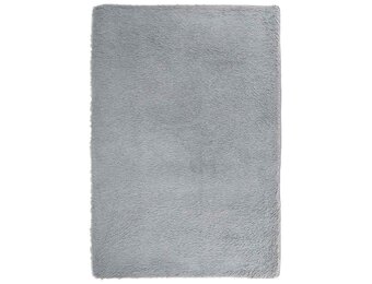 vidaXL Hoogpolig Vloerkleed NAVARRA 200x290 cm Zilvergrijs - 34% Korting!