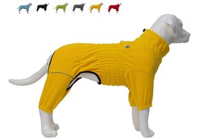 Hondentrui Fleece Winddicht Geel Maat L - 35% Korting!