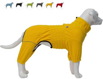 Winddichte Fleece Hondentrui Geel - Maat L - 28% Korting!