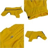 Winddichte Fleece Hondentrui Geel - Maat L - 28% Korting!