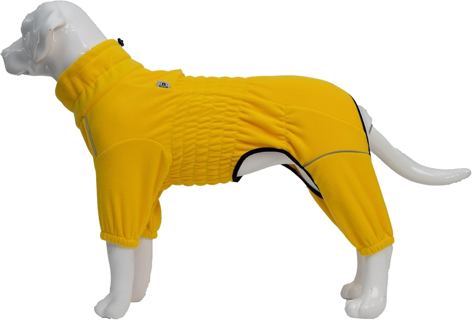 Winddichte Fleece Hondentrui Geel - Maat L - 28% Korting!