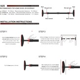 Optrekstang Deurkozijn Verstelbaar - Geen Boren - 29% Korting