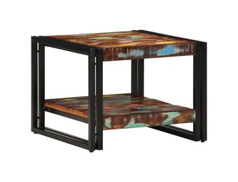 vidaXL Salontafel Gerecycled Hout (50x50x38cm) - 34% Korting!