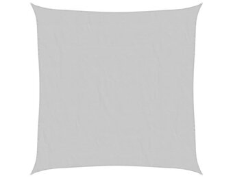 vidaXL Zonnezeil 6x6m Lichtgrijs - 34% Korting