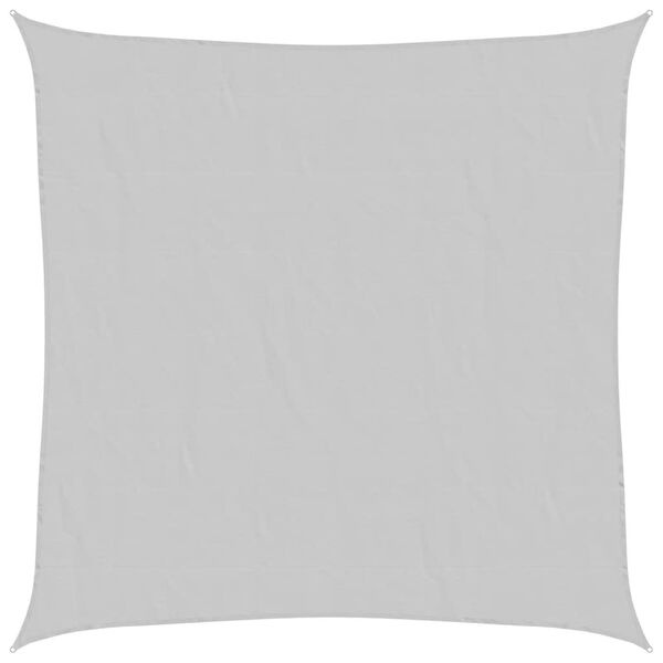 vidaXL Zonnezeil 6x6m Lichtgrijs - 34% Korting