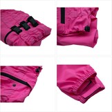 Waterdichte Hond Regenjas Rosered 5XL (rug 74cm) - 59% Korting