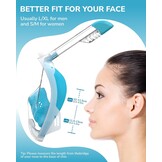 Volgelaatssnorkelmasker met 28% Korting | Breed Zicht & Anti-Condens