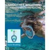 Volgelaatssnorkelmasker met 28% Korting | Breed Zicht & Anti-Condens