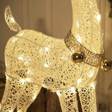 Kerst Rendier Decoratie 1.2m - Warmwit LED - 57% Korting