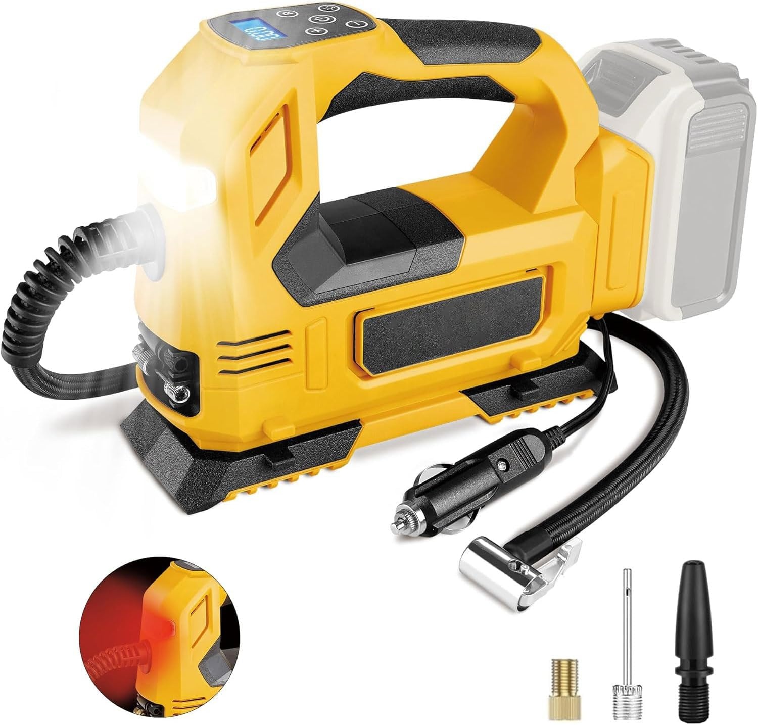 Draadloze Accucompressor (18V/20V) met Korting