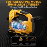 Draagbare Accucompressor 18V/12V | 42% Korting