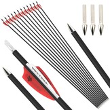 Carbon Pijlen 32" 1000 Spine - 12 Stuks (29% Korting!)