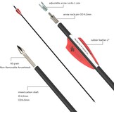 Carbon Pijlen 32" 1000 Spine - 12 Stuks (29% Korting!)