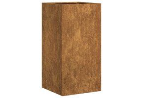 VidaXL Plantenbak Roestig Staal - 40x40x80 cm | 41% Korting