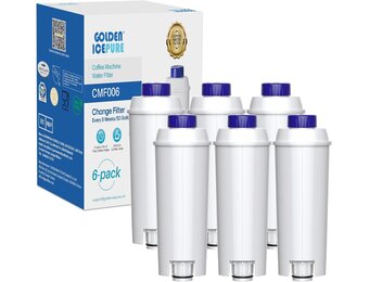 GOLDEN ICEPURE Waterfilters Koffiemachine - 6 stuks (33% korting)
