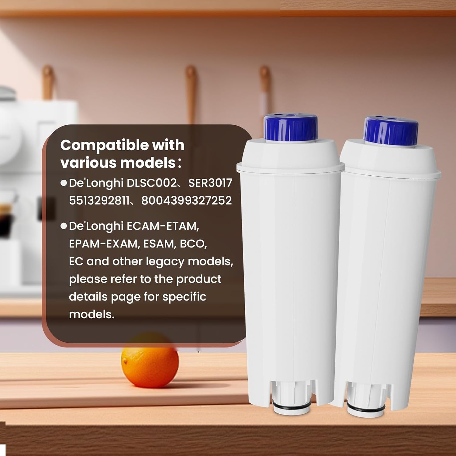 GOLDEN ICEPURE Waterfilters Koffiemachine - 6 stuks (33% korting)