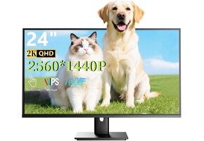 Gaming Monitor 24" 2K QHD 100Hz IPS - 37% Korting!