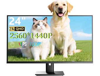 24" 2K QHD 100Hz Gaming Monitor met Touch - 30% Korting