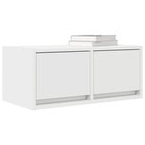 vidaXL Wit TV-meubel 60x31x25,5 cm bewerkt hout - 82% korting