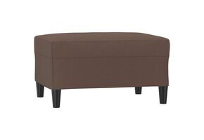 Bruine Kunstleren Voetenbank (70x55x41 cm) - 57% Korting