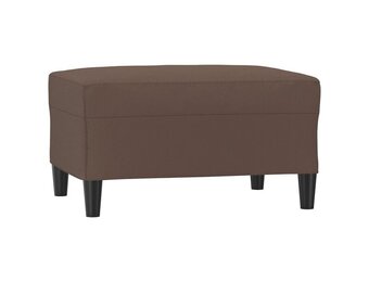 Bruine Kunstleren Voetenbank (70x55x41 cm) - 53% Korting!