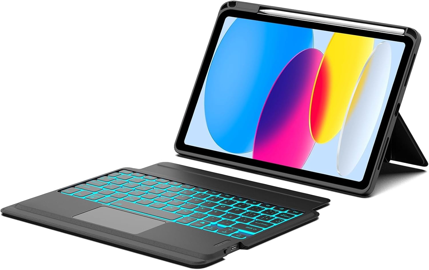 Hoes met Toetsenbord voor iPad 10/11e Gen - 46% Korting!