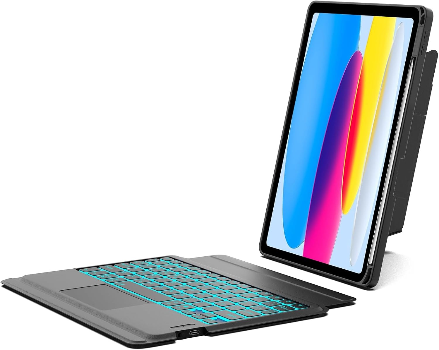Hoes met Toetsenbord voor iPad 10/11e Gen - 46% Korting!