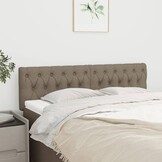 vidaXL Hoofdborden 2 stuks Taupe Stof (51% korting)