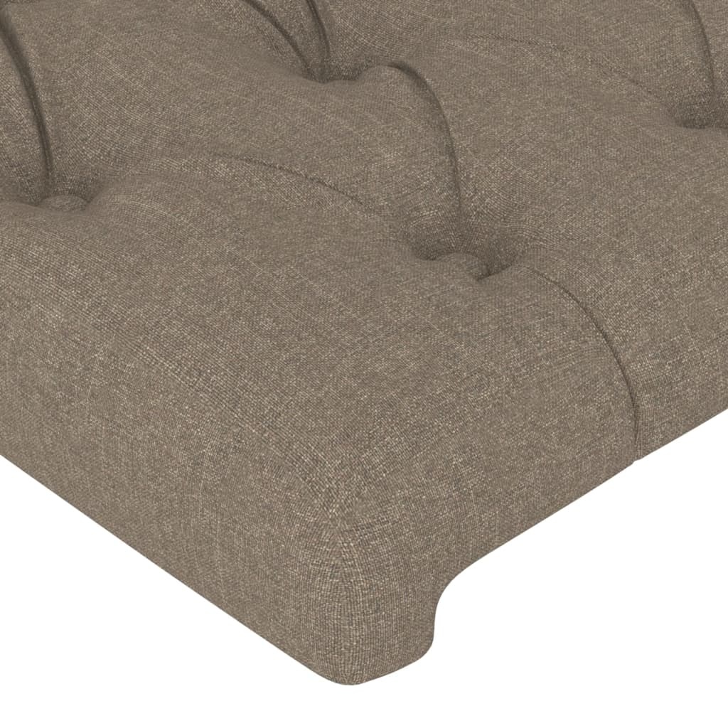 vidaXL Hoofdborden 2 stuks Taupe Stof (51% korting)