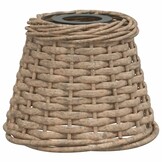 vidaXL Riet Plafondlampenkap Ø15x12cm Bruin - 44% Korting