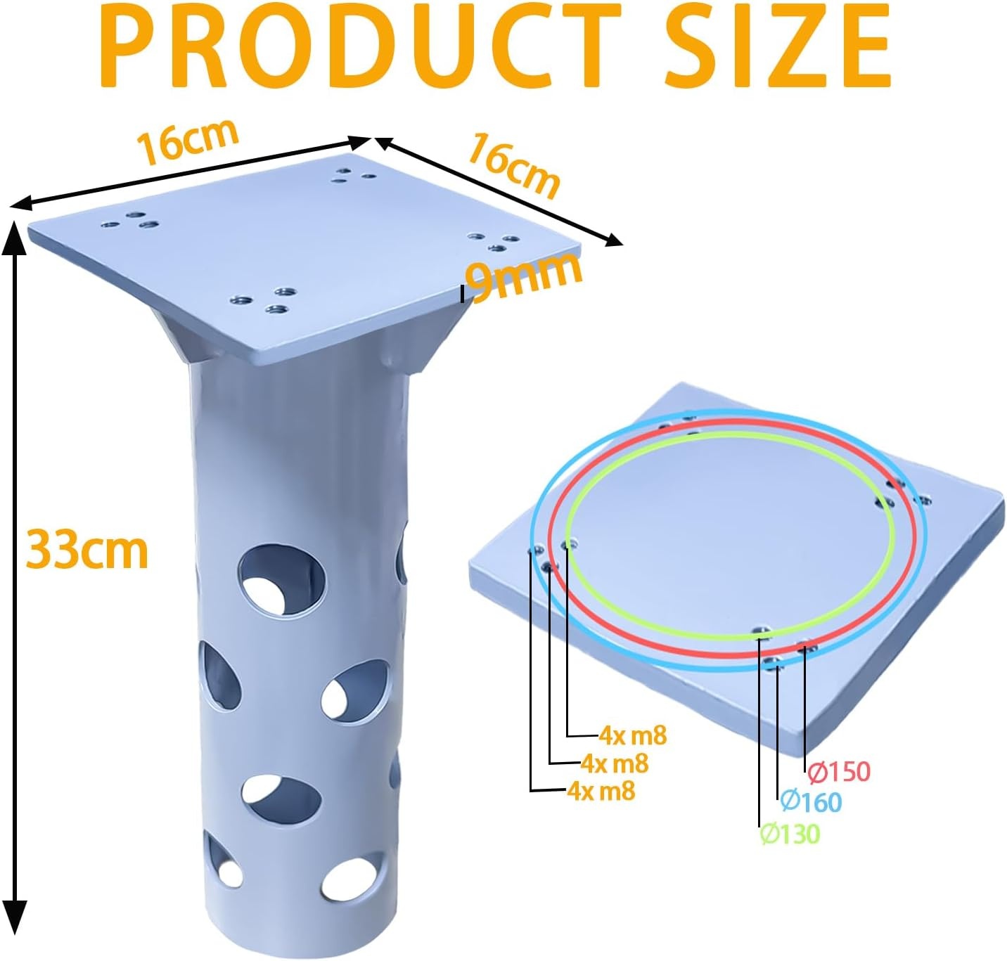 KEELYY Grondhuls Parasol - Stabiel & Ruimtebesparend - 32% Korting!