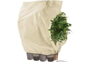 Zwarte Fleece Plantenhoes 200x240cm - Vorst- & Ongediertebescherming
