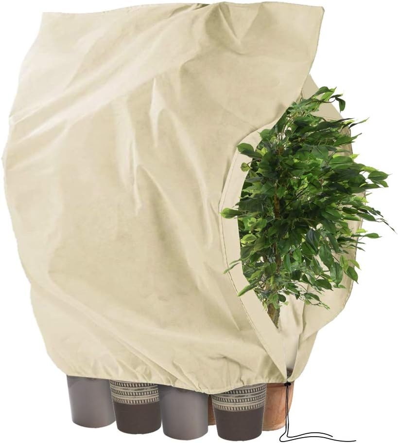 Zwarte Fleece Plantenhoes 200x240cm - Vorst- & Ongediertebescherming